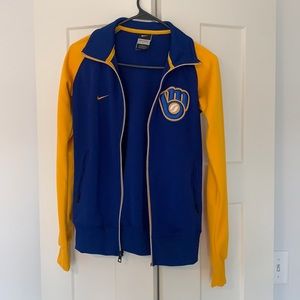 Milwaukee Brewers full Zip—Never Worn!